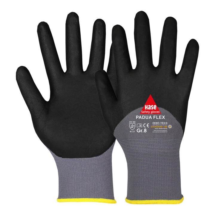 Hase Montagehandschuhe Padua Flex Größe 11 Nylon Handschuhe Arbeitsschutz B-Ware - 4018949615113