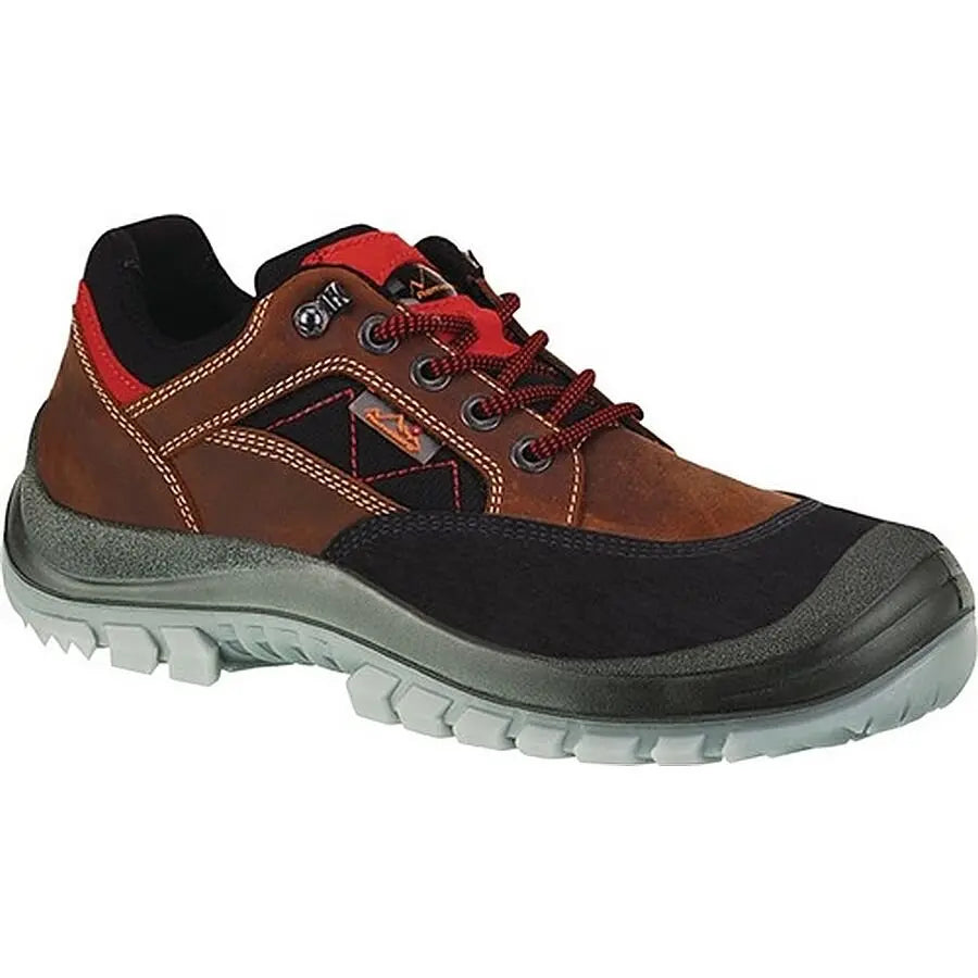 B-Ware Hase Schuhe Sicherheitsschuhe S3 Nepal Braun Nubukleder Arbeitsschuhe Größe 44