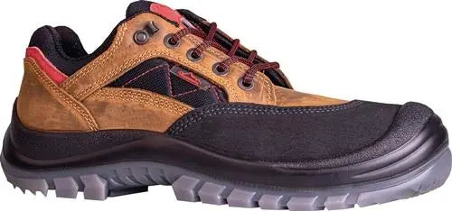 B-Ware Hase Schuhe Sicherheitsschuhe S3 Nepal Braun Nubukleder Arbeitsschuhe Größe 44