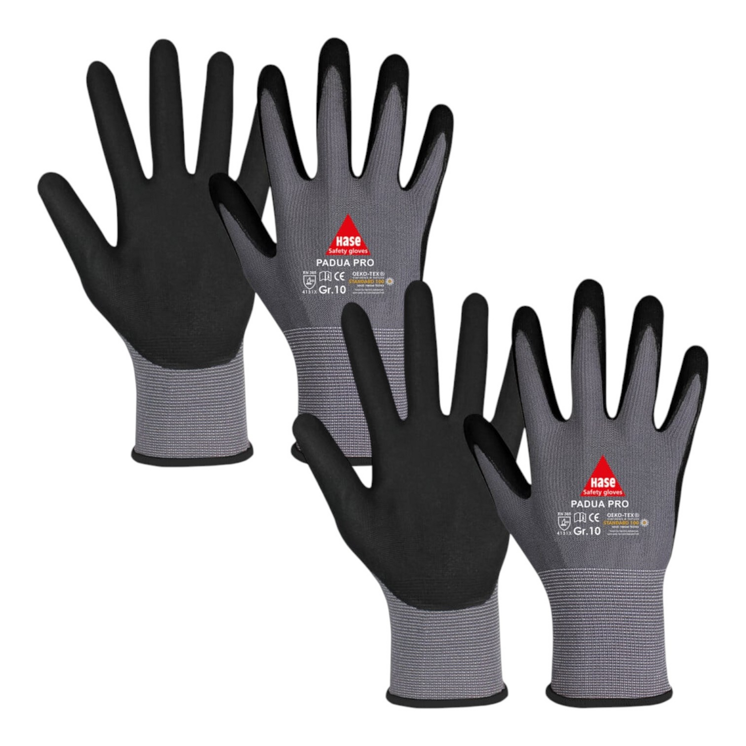 B-Ware Hase Schutzhandschuhe Arbeitshandschuhe Padua Pro Größe 9 Handschuhe 2 Stück