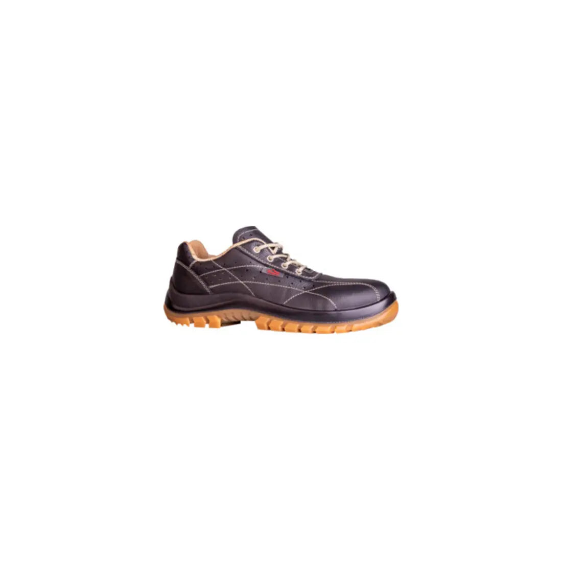 B-Ware Hase Sicherheitshalbschuhe Arbeitsschuhe S1 Vollrindleder Größe 48 Active Grip - 4018949530485