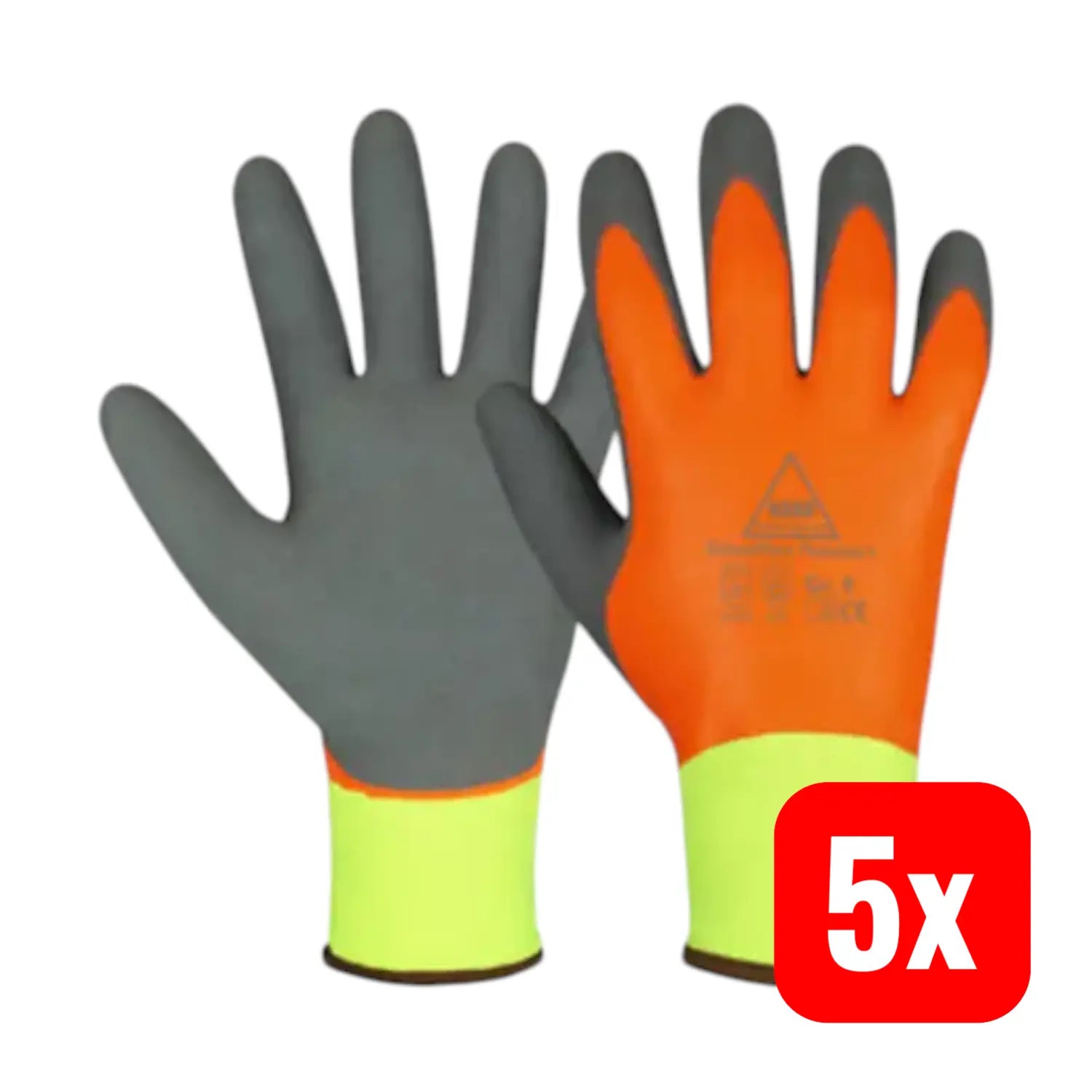 B-Ware Hase Handschuh Winter Arbeitshandschuh Polyester Größe 9 Thermo Plus 5 Paar - 4018949508354