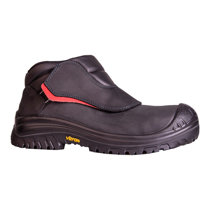 Hase Schweißerhochschuh Sicherheitsschuh S3 Nubukleder Schwarz Größe 40 B-Ware - 4018949843400