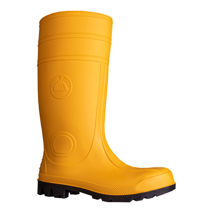 Hase Wiesmoor S5 Sicherheitsstiefel Arbeitsschuh Pvc Nitril Gelb Größe 43 B-Ware - 4018949650435