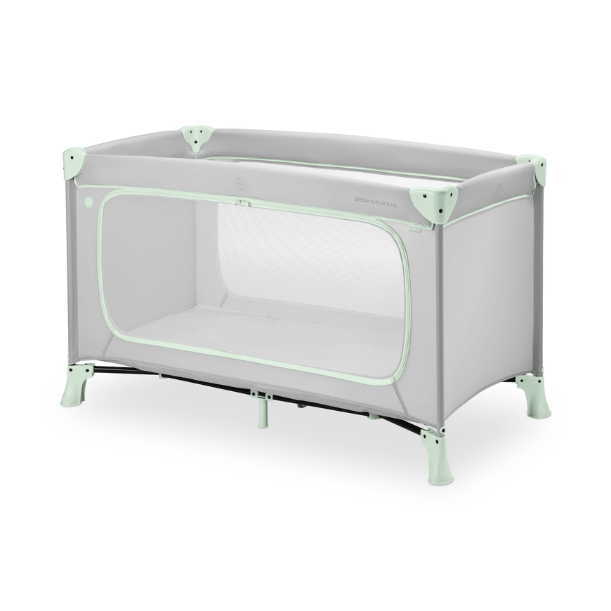 Hauck Reisebett Babybett Kinderbett Dream N Play Plus Dusty Mint Faltbar B-Ware