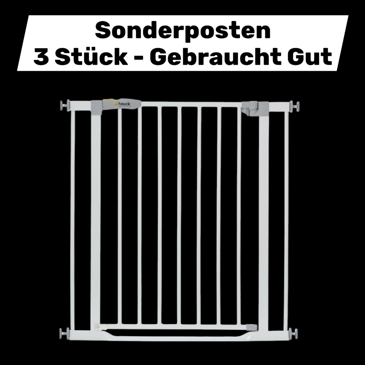 hauck Clear Step Türschutzgitter Treppenschutzgitter SONDERPOSTEN 3 STÜCK - 4007923597422