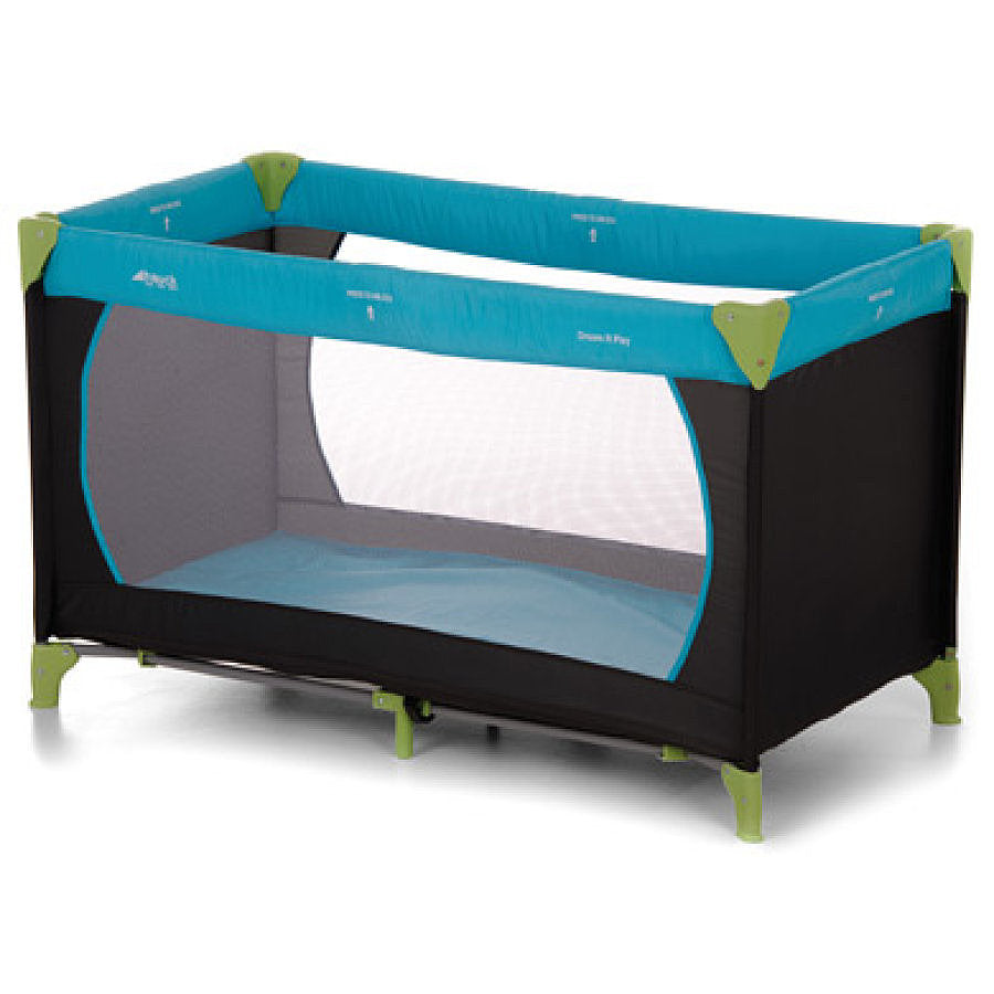 B-Ware Hauck Kindereisebett Reisebett Babybett Matratze Transporttasche Blau Schwarz - 4007923604489