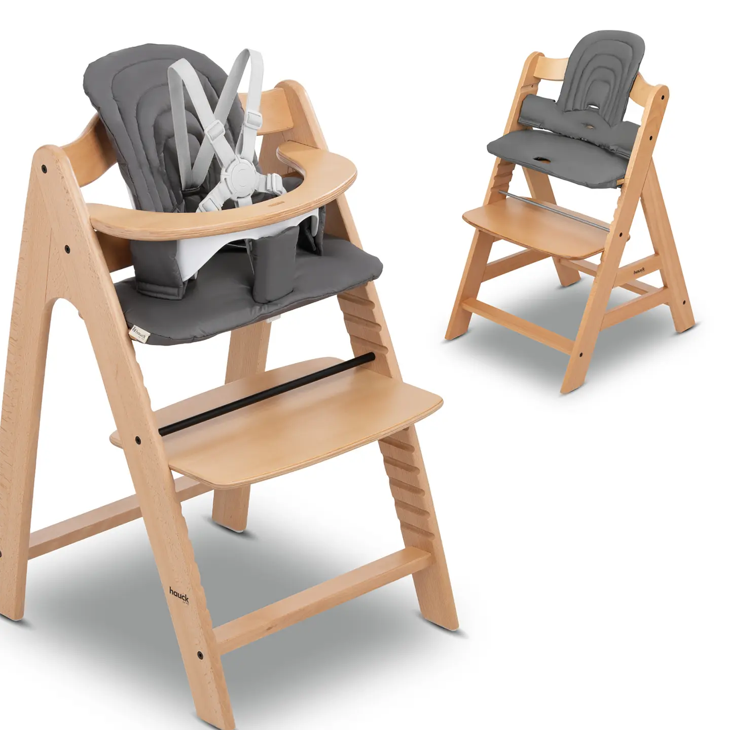 B-Ware Hauck Sitzkissen Kissen Hochstuhl Polster Dark Grey Alpha Beta Arketa Holzstuhl - 4007923667804