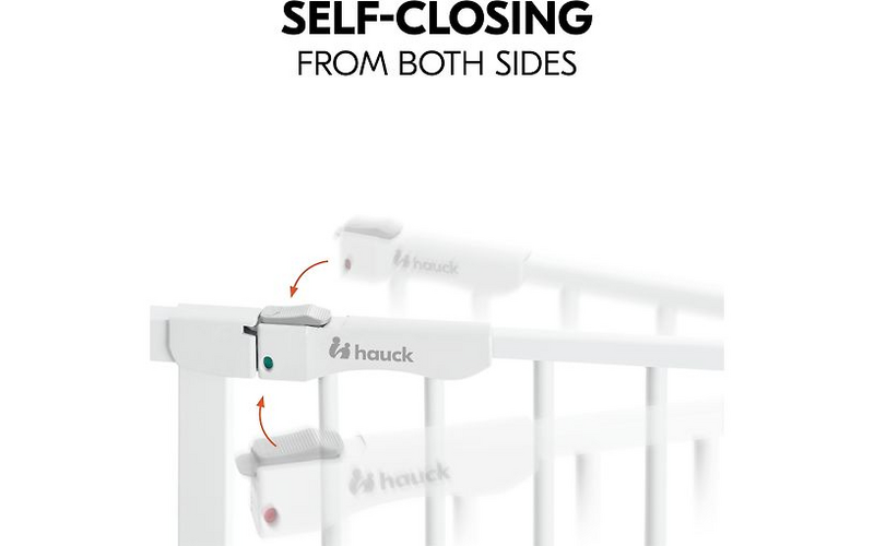 B-Ware Hauck Türschutzgitter Schutzgitter Clear Step Autoclose 2 Set Verlängerung W867 - 4007923597491