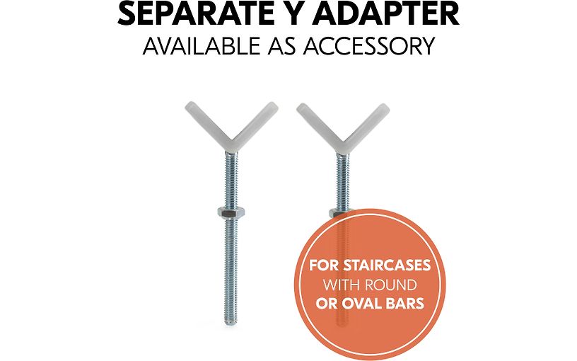Hauck Türschutzgitter Schutzgitter Clear Step Autoclose 2 Set Verlängerung Weiß - 4007923597491