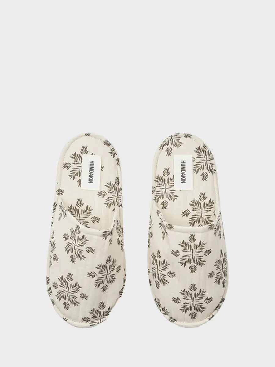 B-Ware Humdakin Hausschuhe Slipper Pantoffeln Evergreen Bio Baumwolle Polyester S M - 5713391019012