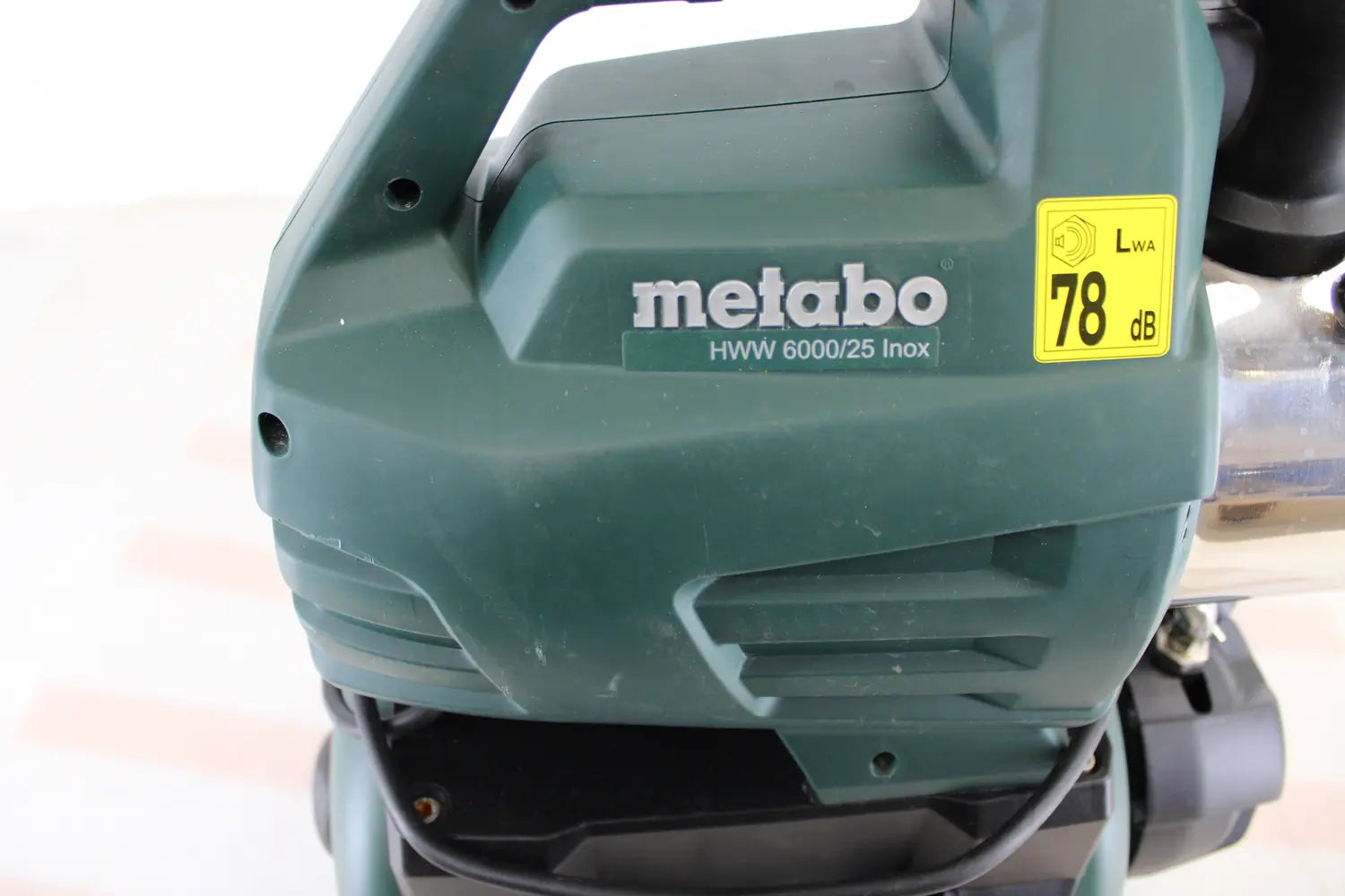 C-Ware Metabo 600975000 Hauswasserwerk Gartenpumpe Pumpe 230 V 6000 L/H Siehe Text/Foto - 4007430239471