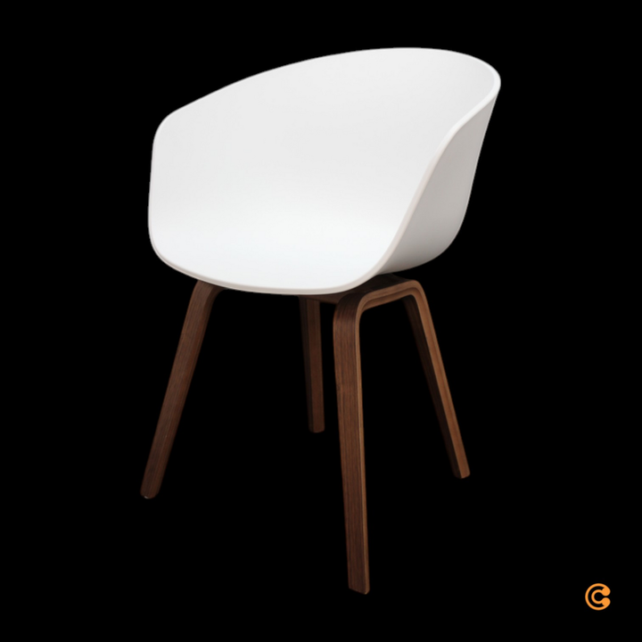 Hay About A Chair Aac 22 Esszimmerstuhl Walnuss White 2.0 Weiß Siehe Text/Fotos B-Ware