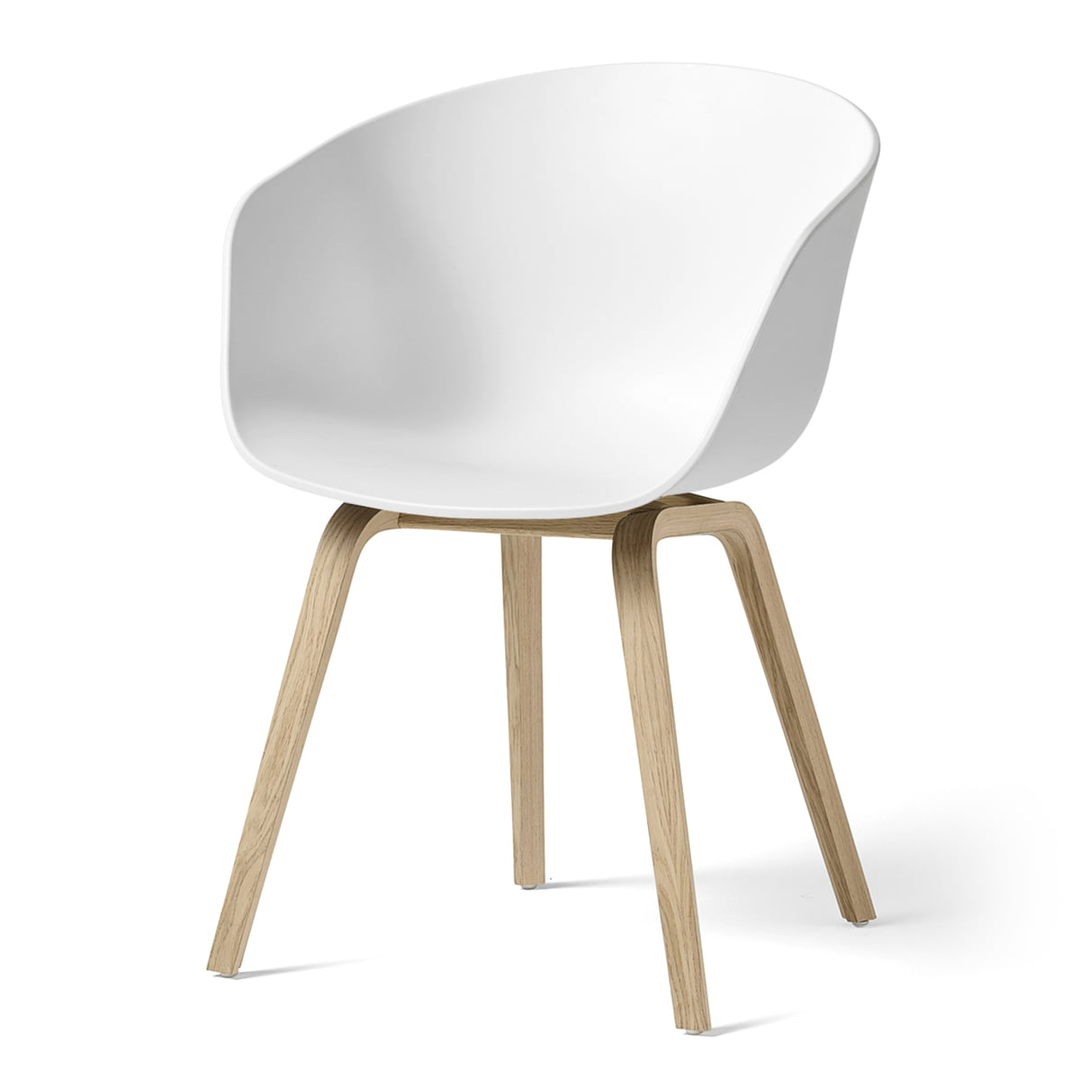 Hay About A Chair Aac 22 Eiche Lackiert White Stuhl Sitzmöbel Hochwertig Bequem B-Ware