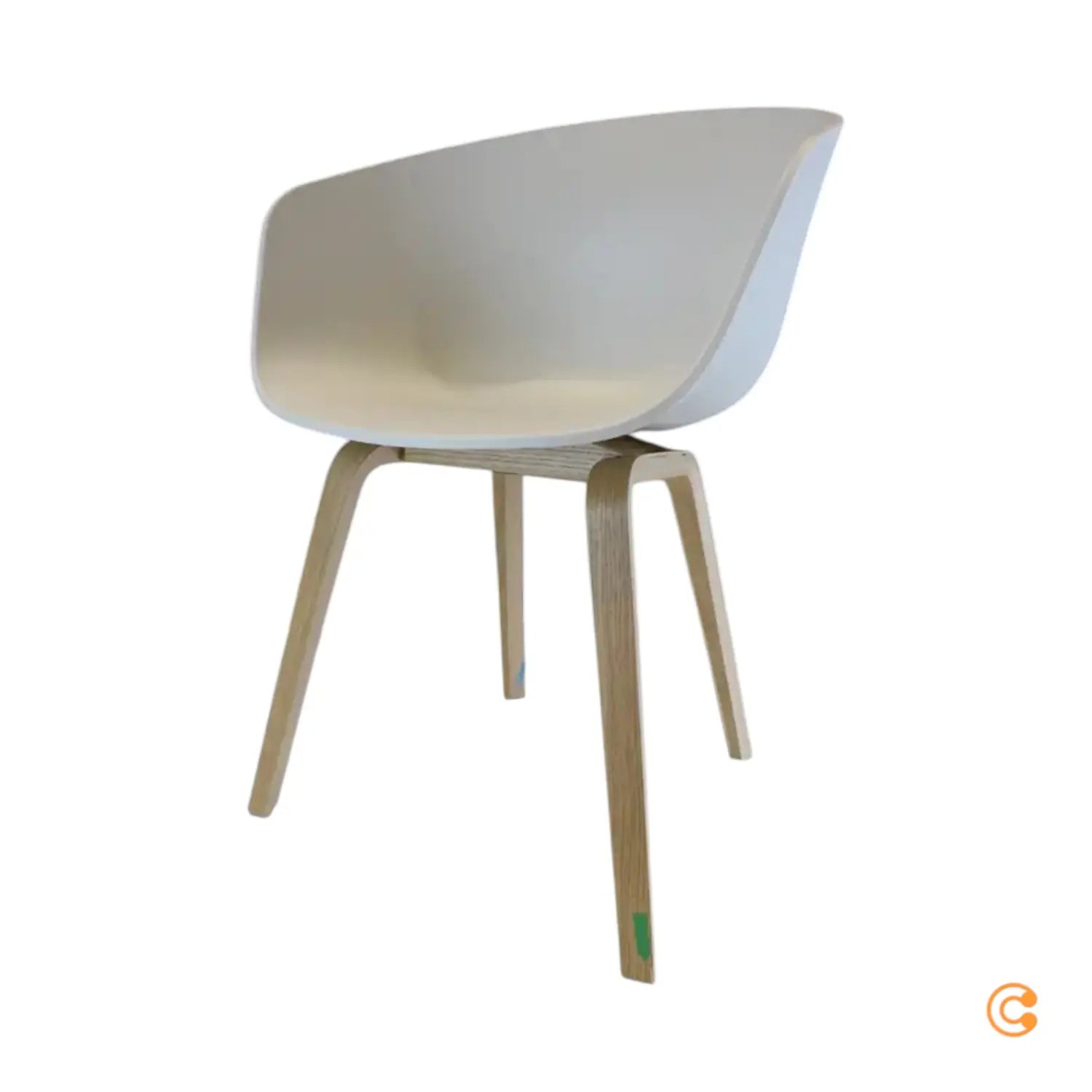 B-Ware Hay Stuhl Sitzmöbel About A Chair Aac 22 Eiche Melange Cream Siehe Text/Foto - 5710441346890