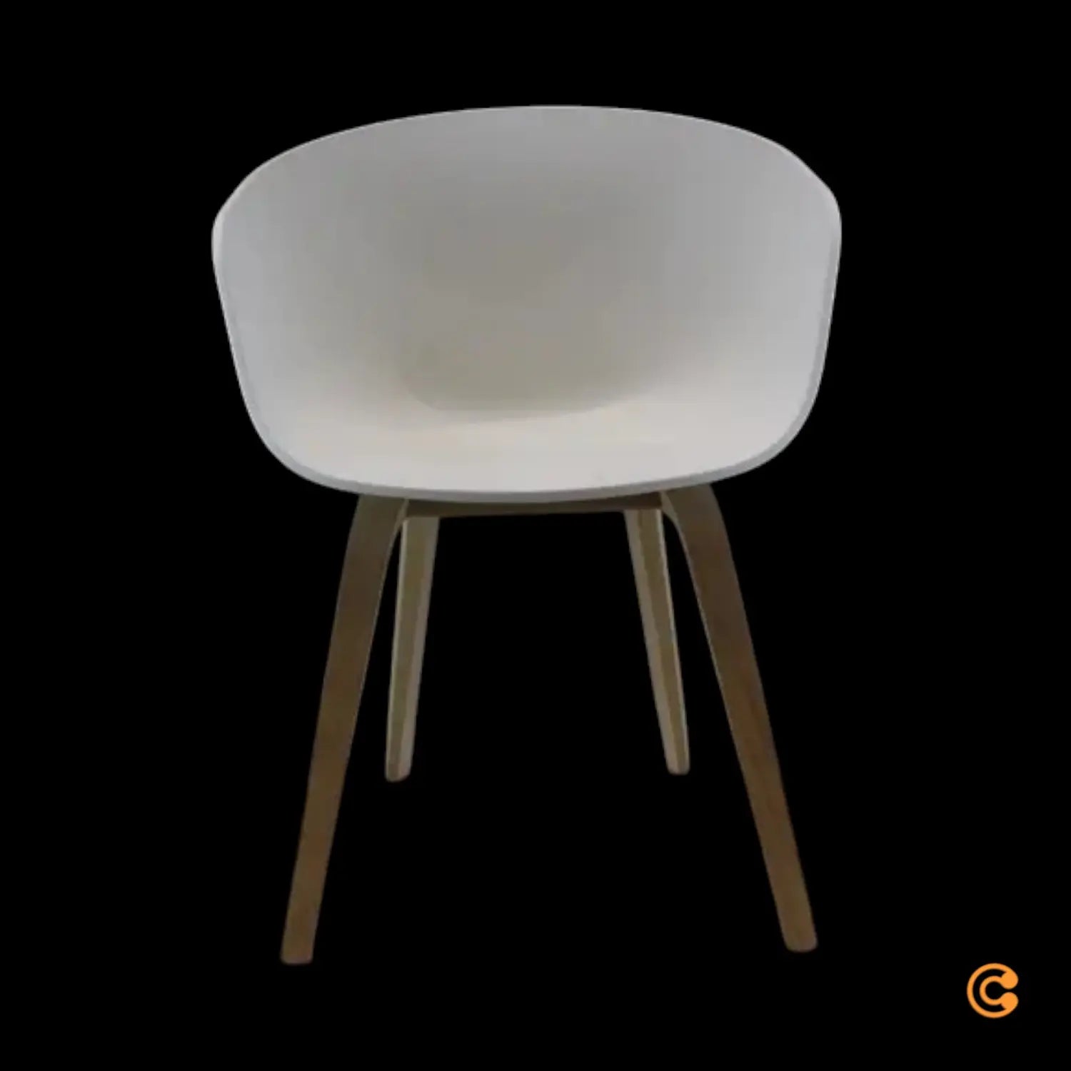 B-Ware Hay About A Chair Aac 22 Eiche Lackiert White Stuhl Sitzmöbel Siehe Text/Foto - 5710441346906