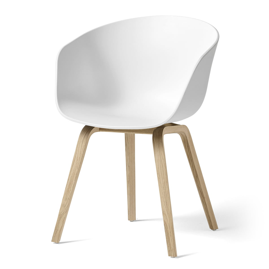 Hay About A Chair Aac 22 Eiche Lackiert White Stuhl Sitzmöbel Siehe Text/Foto B-Ware - 5710441346906