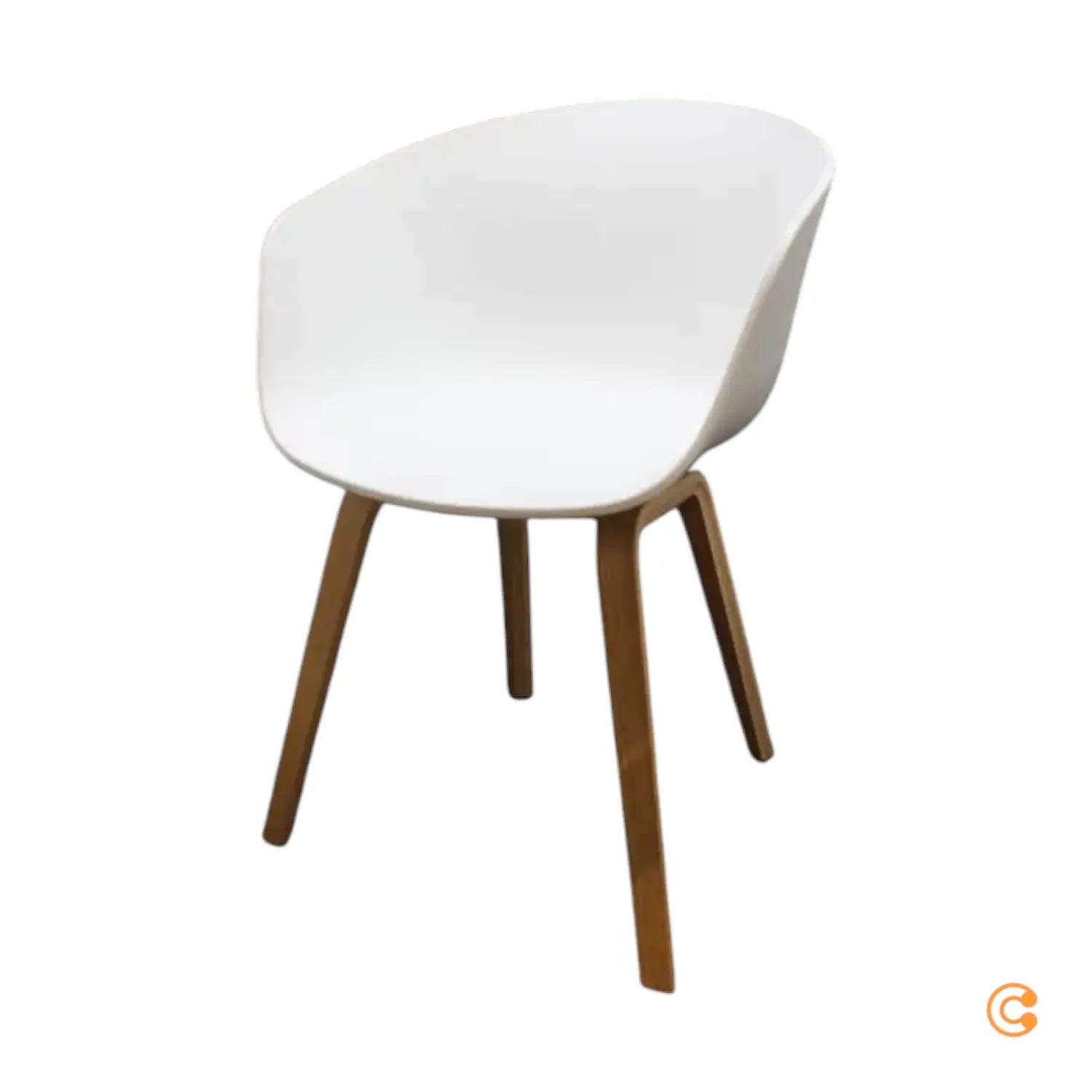 B-Ware Hay About A Chair Aac 22 Eiche Lackiert White Hochwertig Bequem Siehe Text/Foto - 5710441346906