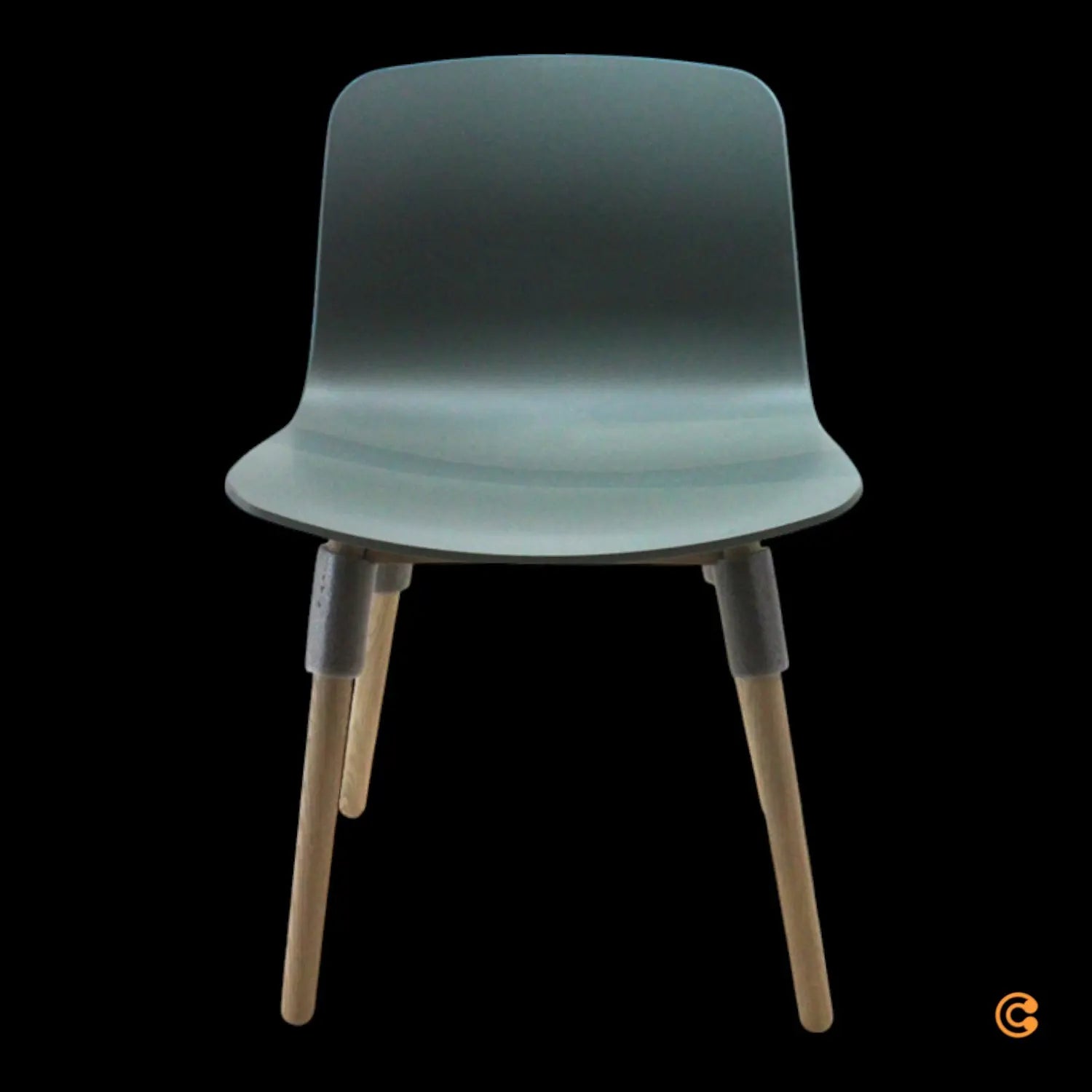 B-Ware Hay Stuhl Sitzmöbel About A Chair Aac 12 Fall Green 46cm Siehe Text/Foto - 5710441379065