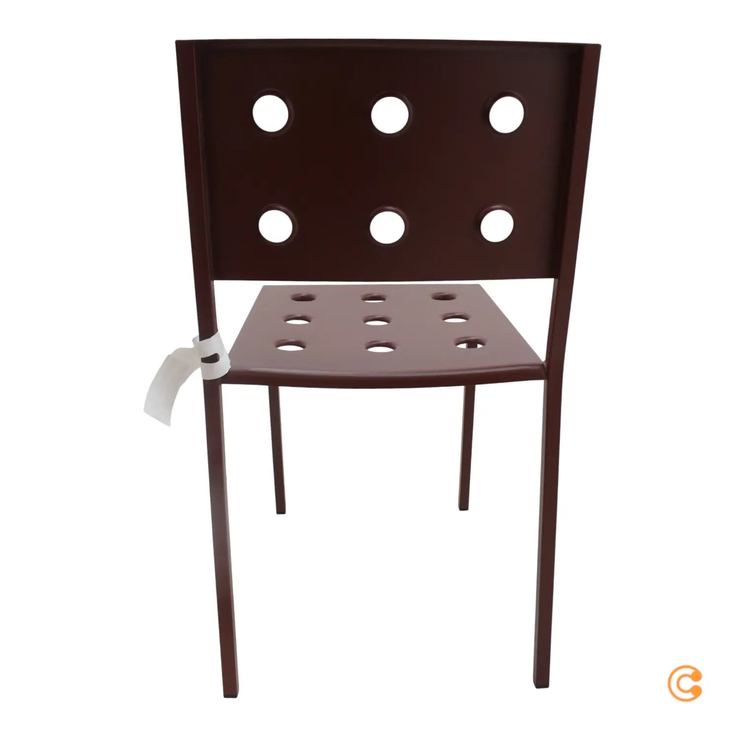 B-Ware Hay Balcony Dining Stuhl Balkonstuhl Essstuhl Stahl Iron Red Rot Siehe Text/Foto - 5710441329022