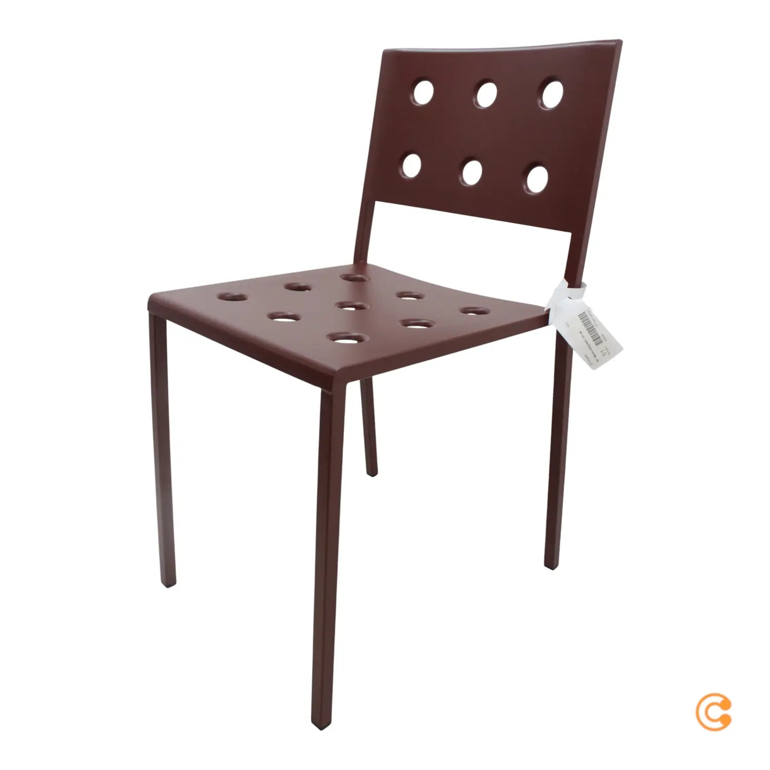 B-Ware Hay Balcony Dining Stuhl Balkonstuhl Essstuhl Stahl Iron Red Rot Siehe Text/Foto - 5710441329022