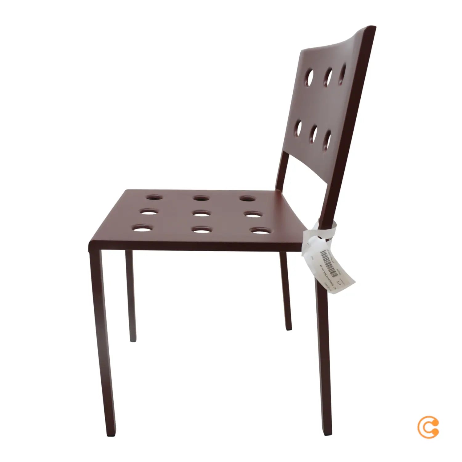 B-Ware Hay Balcony Dining Stuhl Balkonstuhl Essstuhl Stahl Iron Red Rot Siehe Text/Foto - 5710441329022