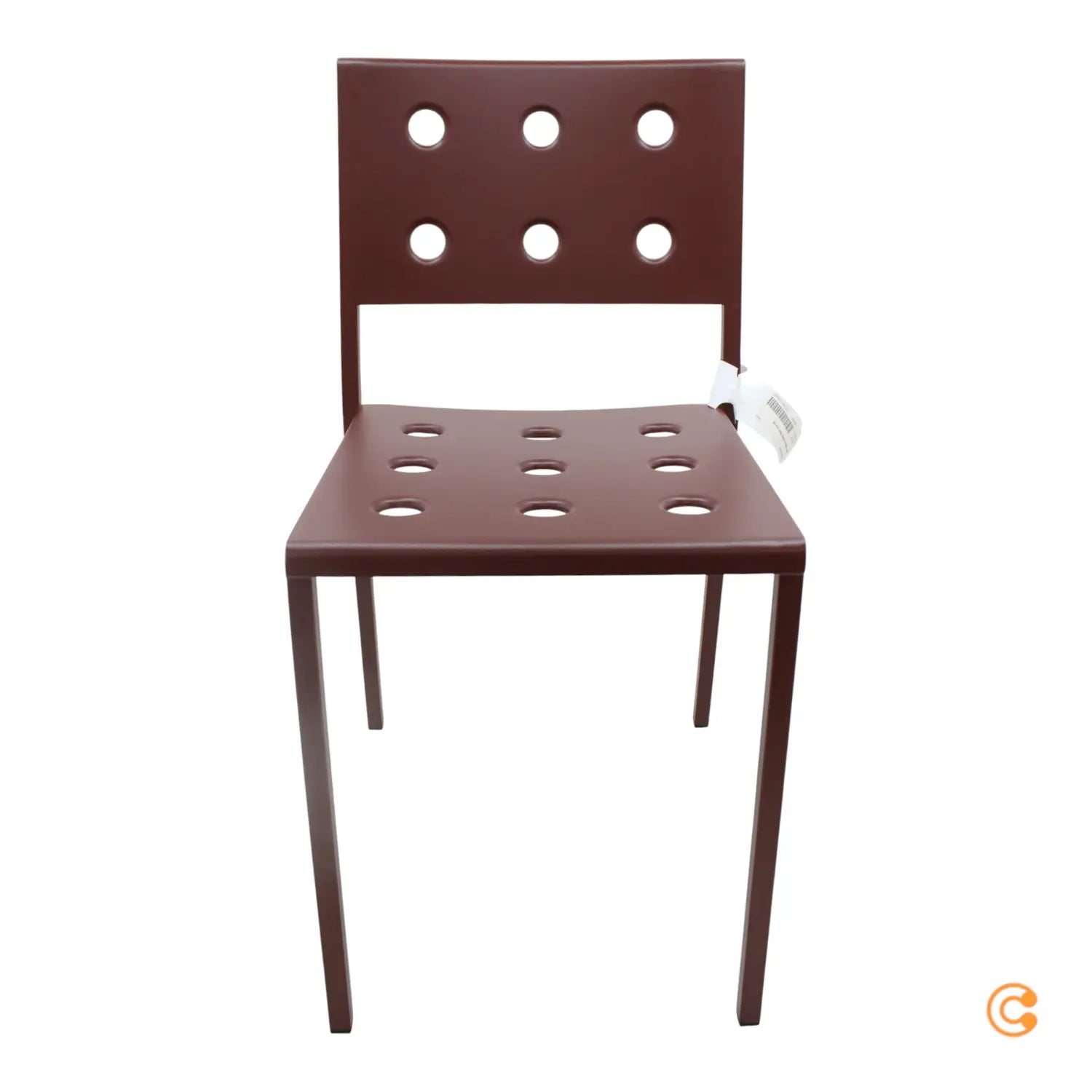 B-Ware Hay Balcony Dining Stuhl Balkonstuhl Essstuhl Stahl Iron Red Rot Siehe Text/Foto - 5710441329022