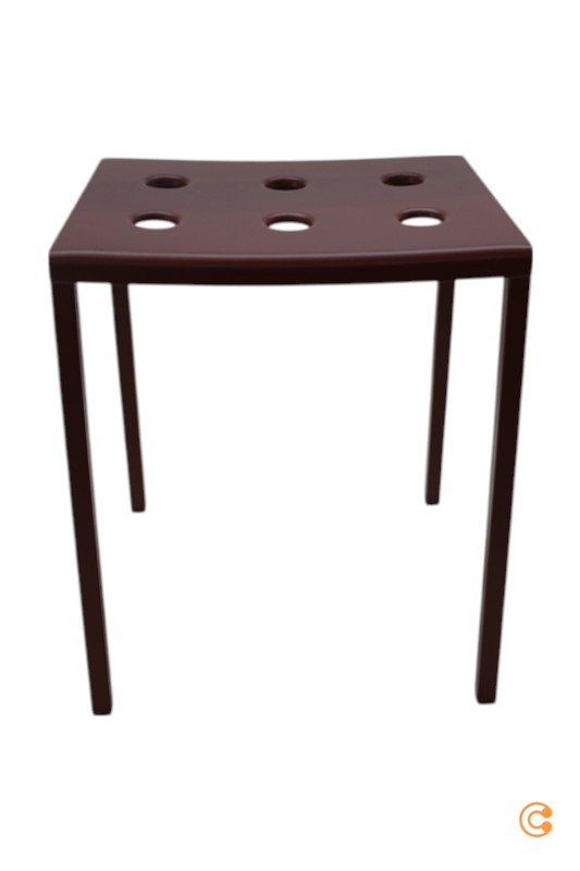 Hay Hocker Sitzmöbel Balkon Hocker Stahl Iron Red Möbel Stuhl Siehe Text/Foto B-Ware - 5710441312222