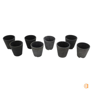 B-Ware Hay Blumentöpfe S 11cm Topf Pflanztopf Anthrazit Beton Steinzeug Siehe Text/Foto
