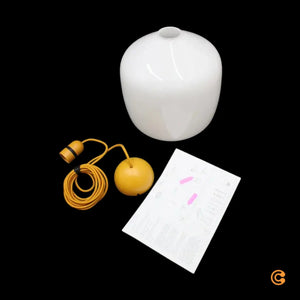 B-Ware Hay Pendelleuchte Hängeleuchte Glasleuchte Buoy Amber Yellow Siehe Text/Foto