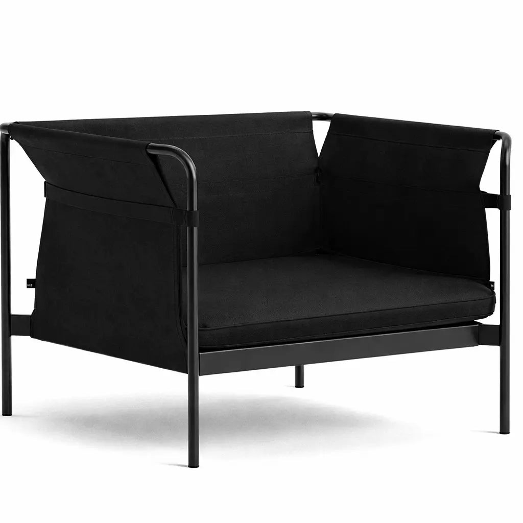 B-Ware Hay Can 1 Seater Original Canvas Seitenteil / Rücken Bespannung, Schwarz - 1