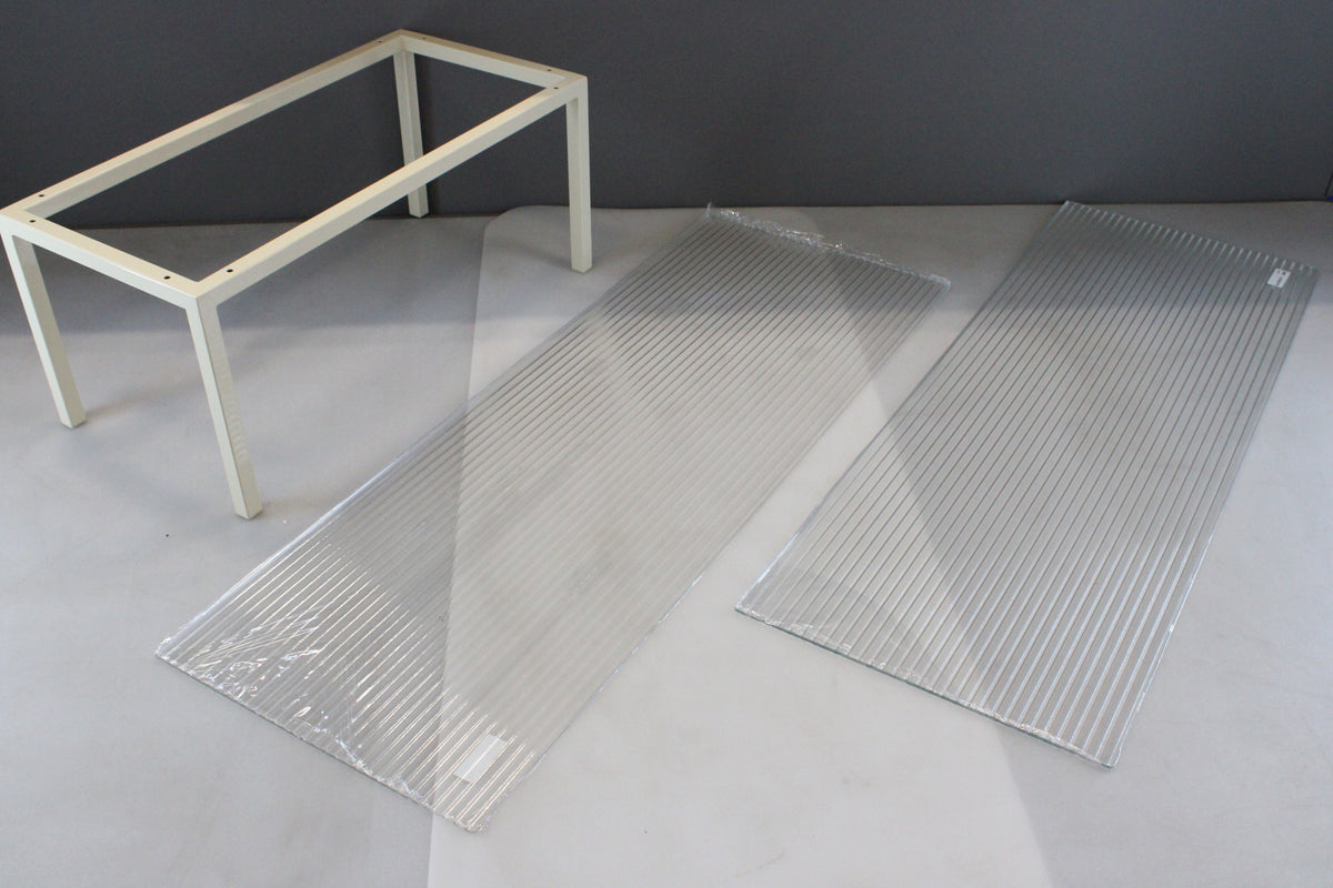 HAY Colour Cabinet Schrank Vitrine Glastüren 130 x 75 cm mehrfarbig freistehend - 5710441303343