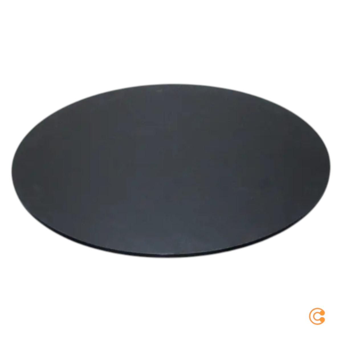 Hay Copenhague CPH20 Tischplatte Ø70 cm Schwarzes Linoleum Ersatztischplatte - 1