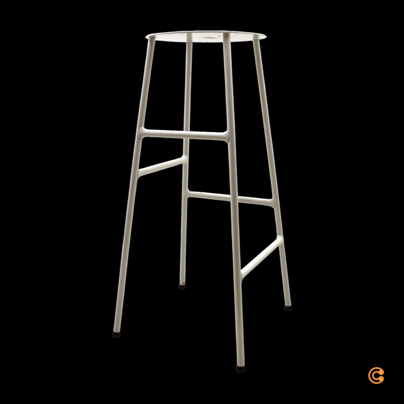 Hay Cornet Barhocker Hocker 75 Cm Batstuhl Ersatz Gestell Barstuhl Hoch Creme B-Ware - 5710441256038