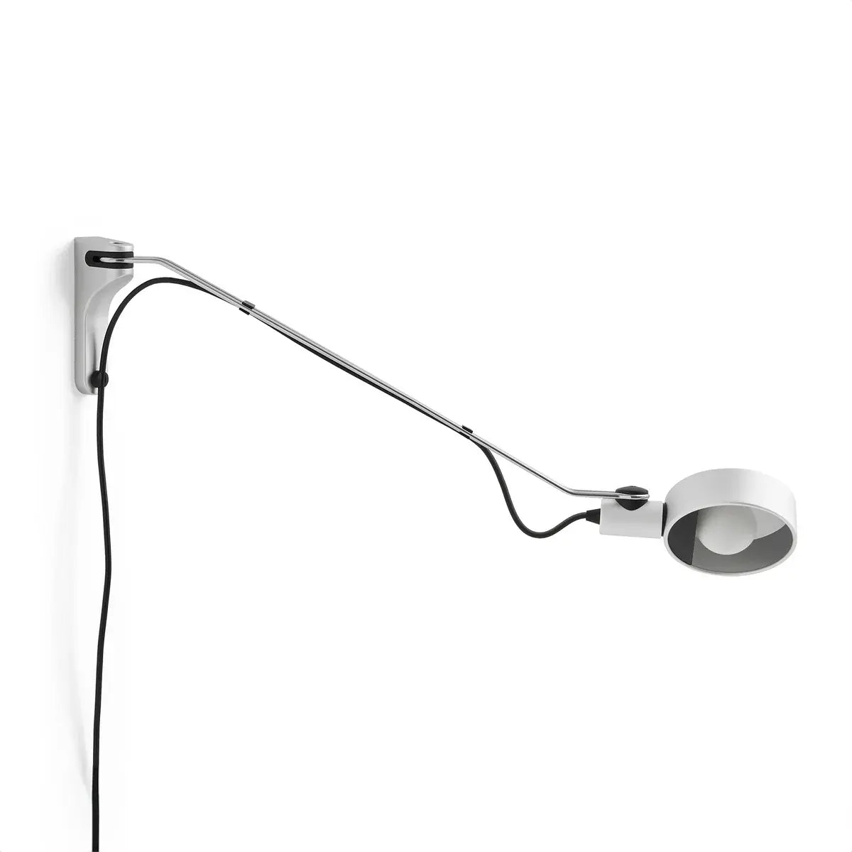 B-Ware Hay Cupola Wandleuchte Leuchte Wandlampe Aluminium Clear Anodised Dimmbar 61cm - 5710441342953