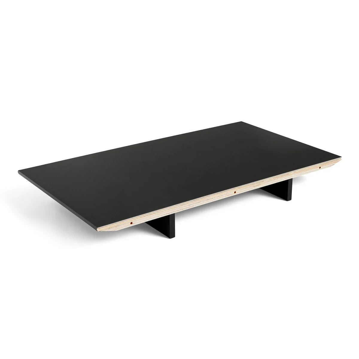 HAY Einlegeplatte Erweiterungsplatte für CPH3 Tischplatte 50x80 cm schwarz Eiche - 5710441377337