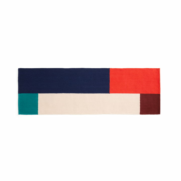 B-Ware Hay Ethan Cook Flat Works Läufer Teppich Vorleger Wohnzimmerteppich 80x250 Wave - 5710441296263