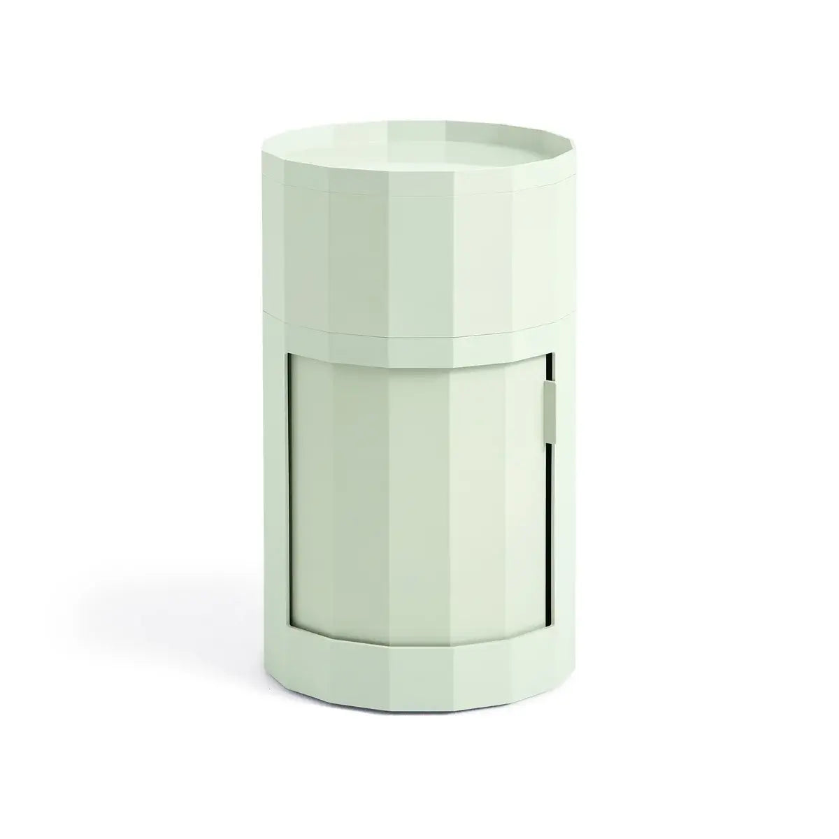 B-Ware Hay Schrank Aufbewahrung Container Facet Cabinet Rollen Füße Mintgrün Hoch 66 Cm - 5710441449454