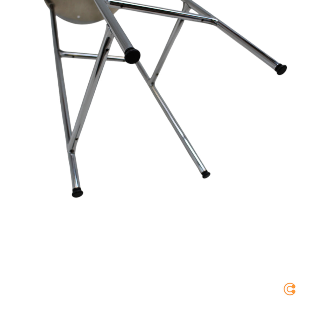 HAY Gestell ohne Sitz Rahmen für Cornet Barhocker 65 cm Stahl Chrom verchromt - 5710441256014