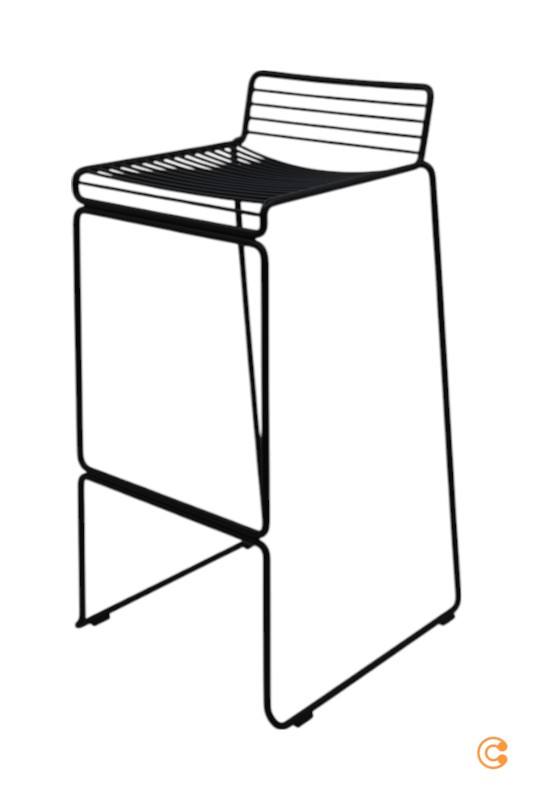 Hay Hee Barhocker Hocker Barstuhl Barhocker Sitz Hocker Sitz Siehe Text/Foto B-Ware - 5710441020608