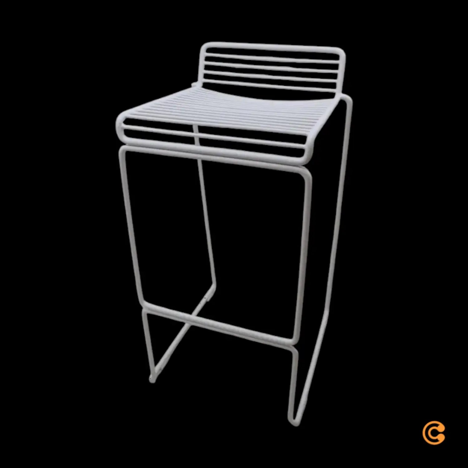 B-Ware Hay Hee Barhocker Tresenstuhl Hocker Stuhl Barstuhl High Weiß Siehe Text/Foto - 5710441285748
