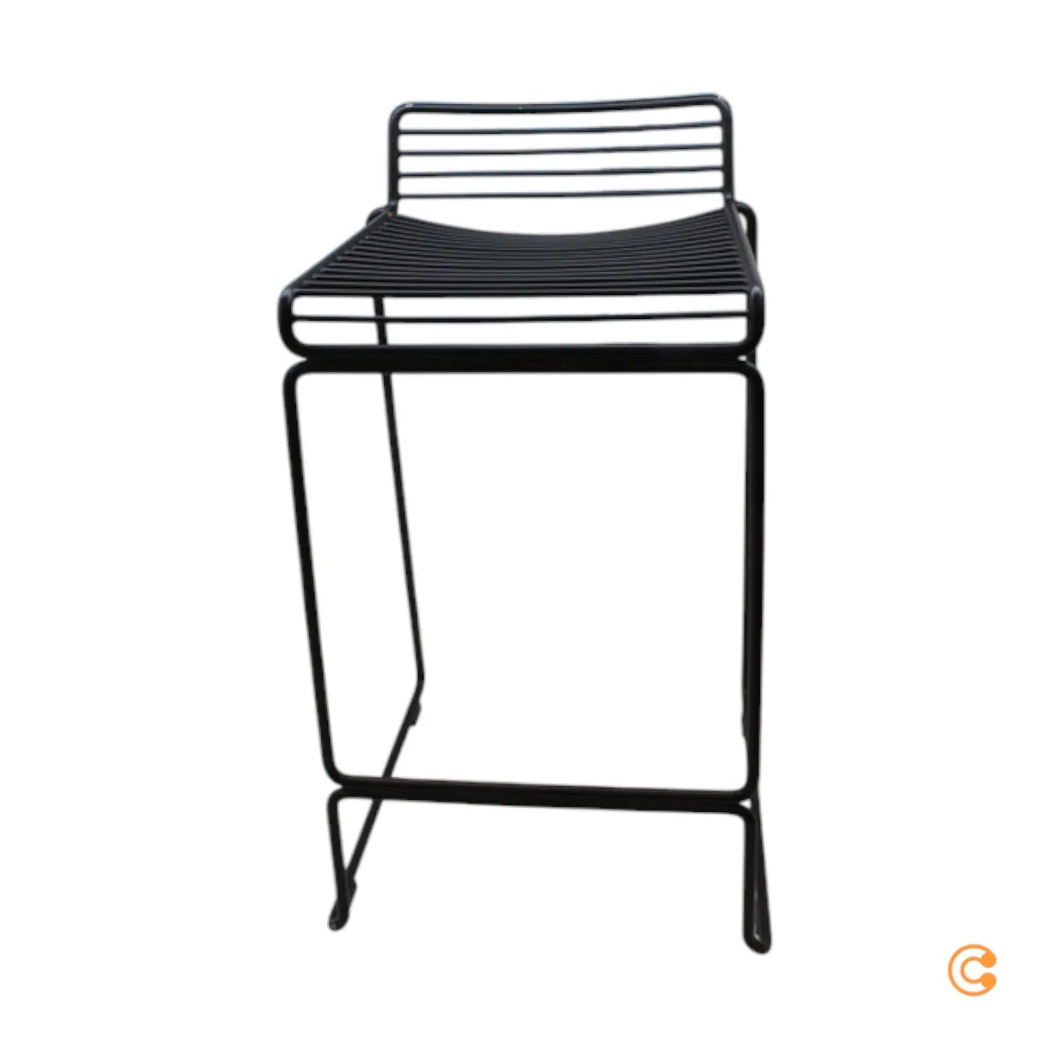 B-Ware Hay Hee Barhocker Low Schwarz Barstuhl Stuhl Küchenstuhl Siehe Text/Foto - 4250298730431