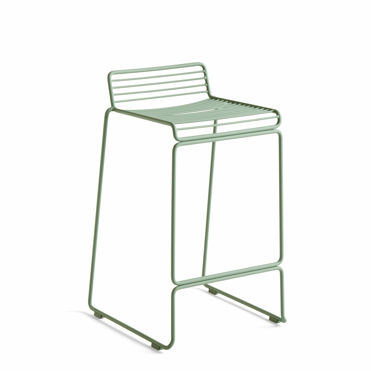 B-Ware Hay Hee Barhocker Low Barstuhl Tresenhocker Hocker Gartenhocker Fall Green Grün - 5710441285618