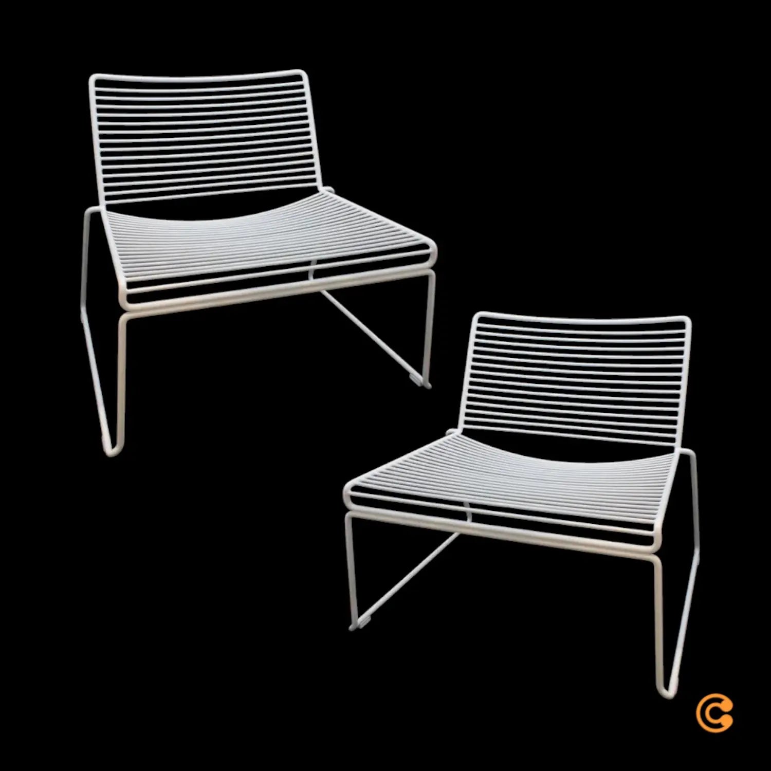 B-Ware Hay Hee Lounge Chair Lounge Sessel Stuhl Designerstuhl Hx Tx L 2 Stück Siehe Text - 4250298718729