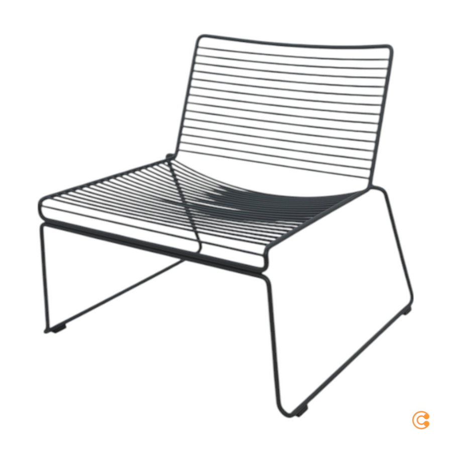 Hay Hee Lounge Chair Stuhl Sessel Gartenstuhl Deko Outdoorstuhl Siehe Text/Fotos B-Ware - 5710441286080