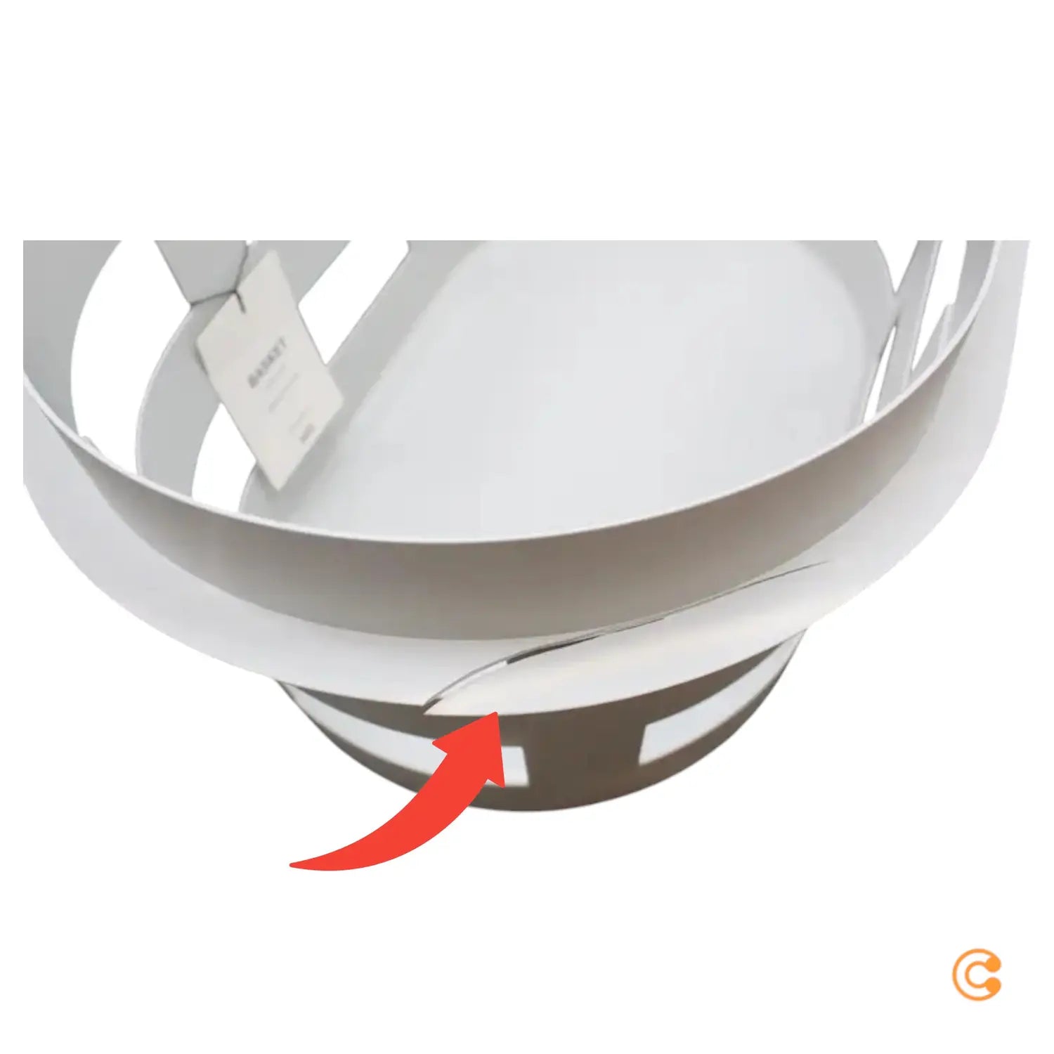 B-Ware Hay Korb Aufbewahrungskorb Basket Aufbewahrung Hellgrau S Siehe Text/Foto - 5710441330011