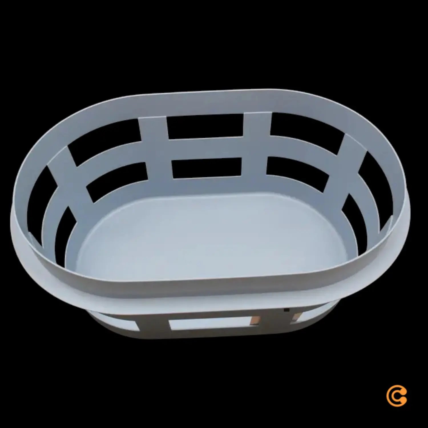 B-Ware Hay Korb Basket Aufbewahrungskorb Wäschekorb Soft Blue Klein Siehe Text/Foto - 5710441330059