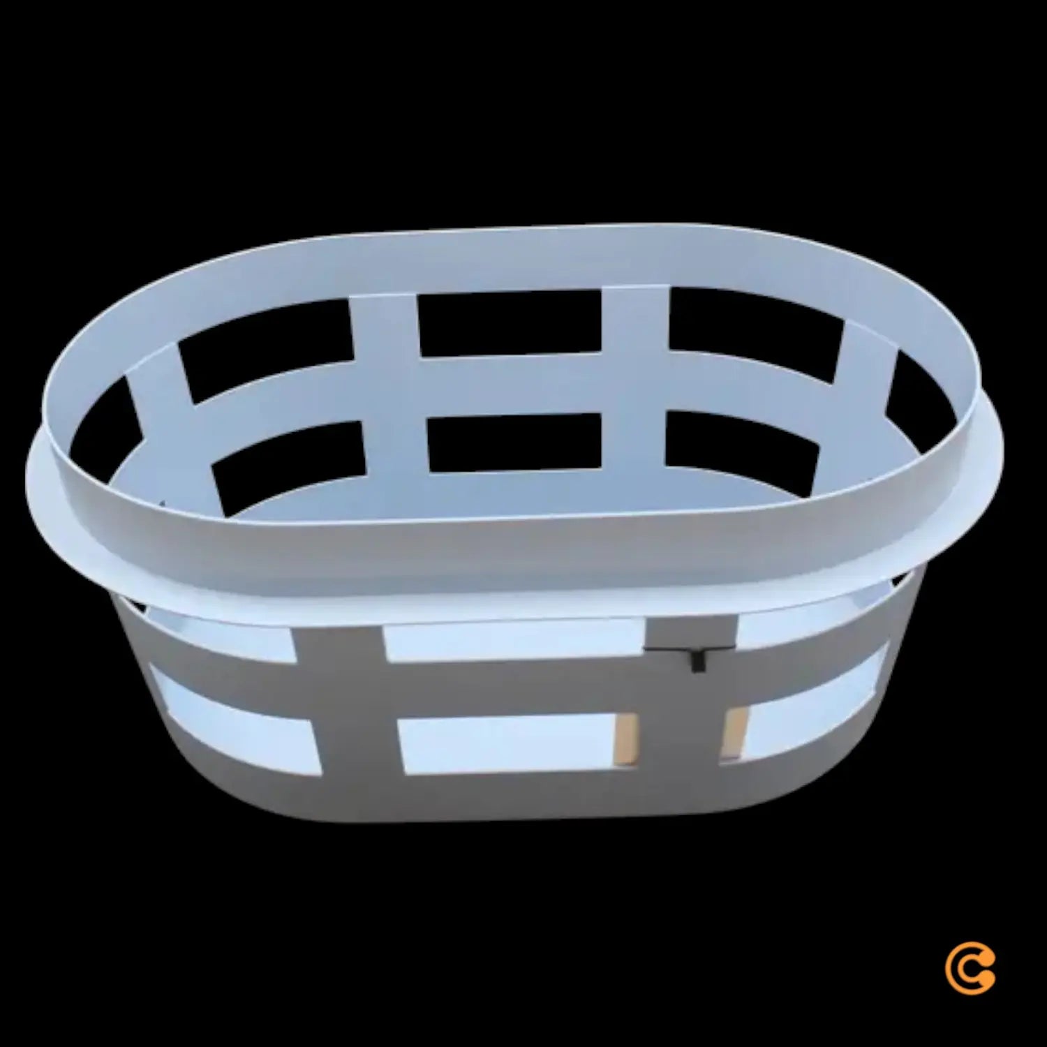 B-Ware Hay Korb Basket Aufbewahrungskorb Wäschekorb Soft Blue Klein Siehe Text/Foto - 5710441330059