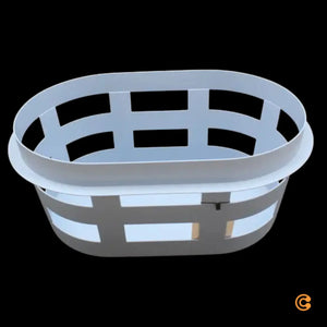 B-Ware Hay Korb Basket Aufbewahrungskorb Wäschekorb Soft Blue Klein Siehe Text/Foto