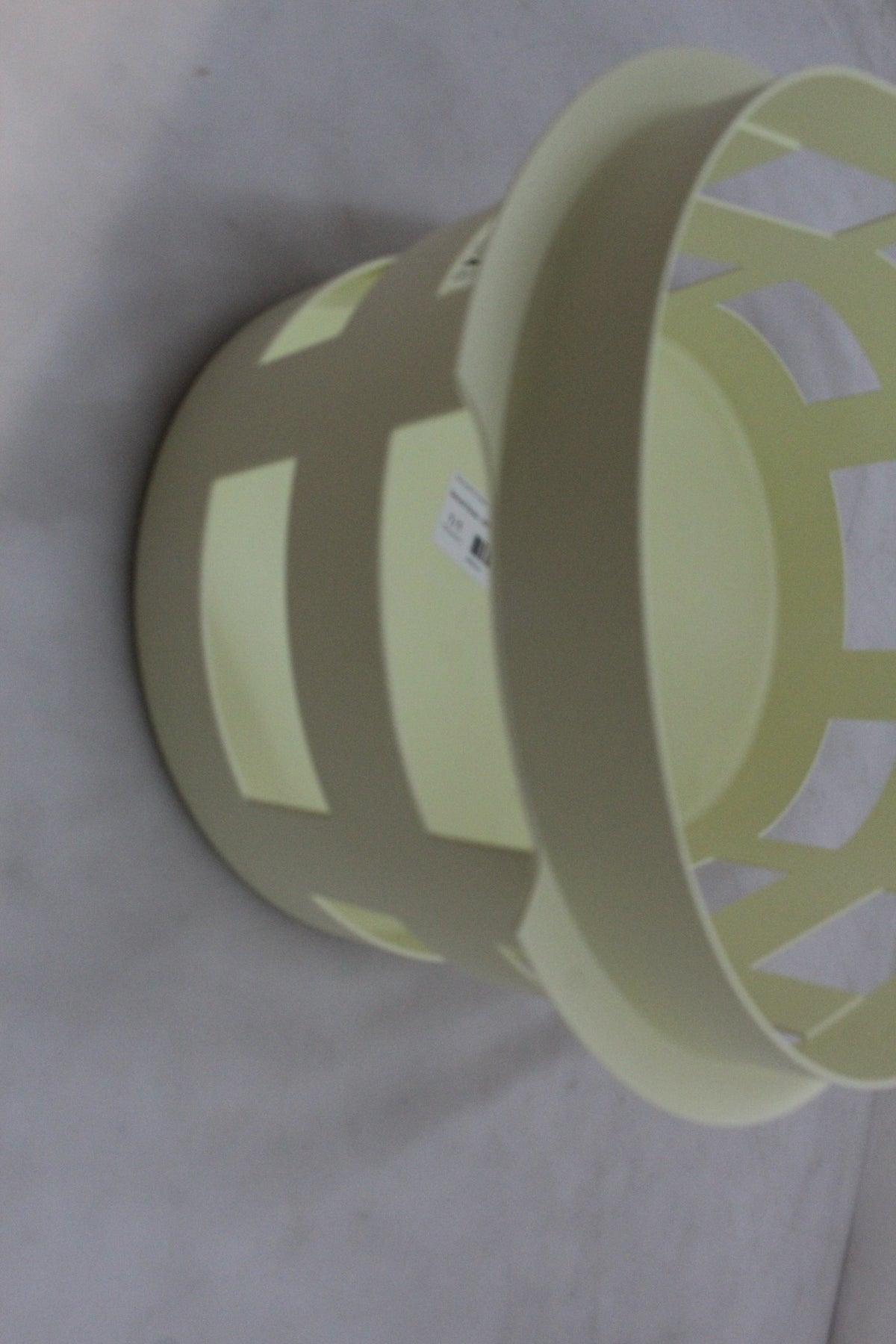 HAY Korb Aufbewahrungskorb S Basket Hellgelb Polypropylen Kinderzimmer Bad - 5710441330035